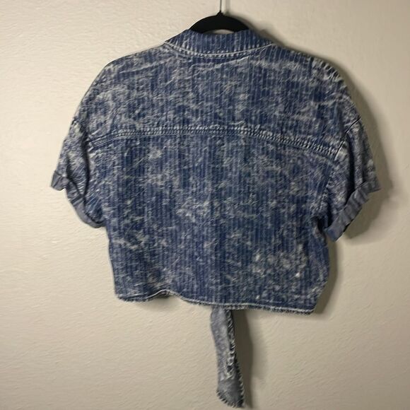 Splendid Women's Tie Front Shirt Size Small - Picture 2 of 9